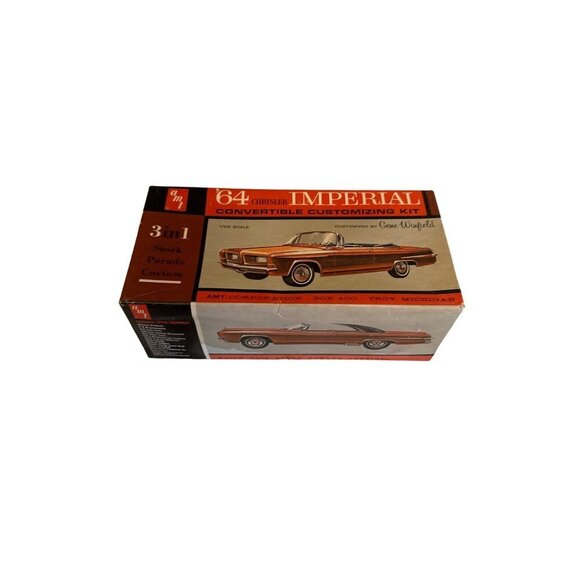 AMT '64 Chrysler Imperial 3-In-1 Convertible Customizing Kit By Gene Winfield - Picture 1 of 9
